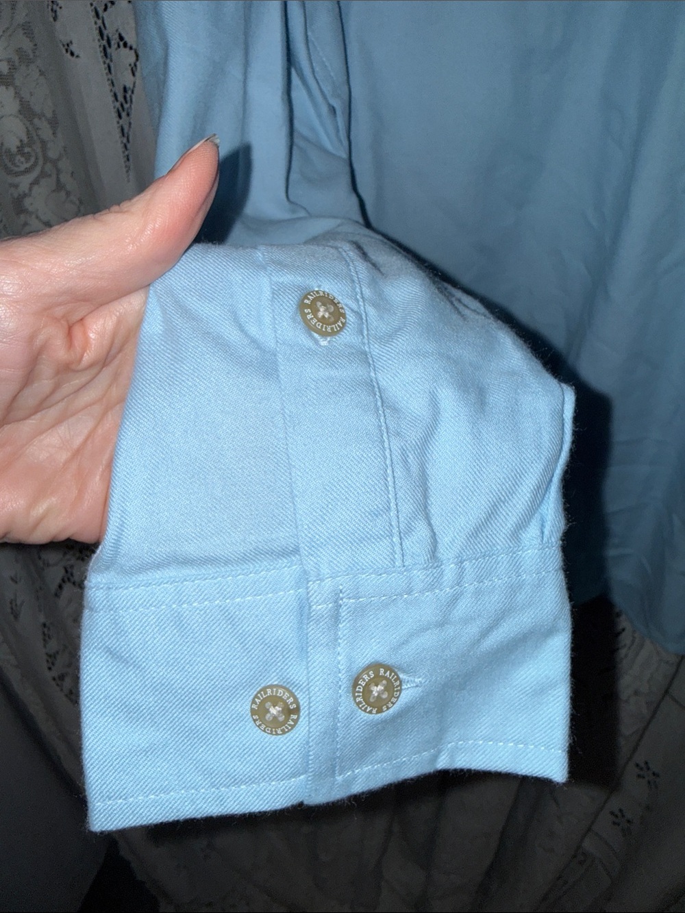 Rail Riders button down shirt NWT xl - Picture 5 of 9
